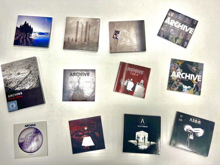 Copertine studio album Archive band